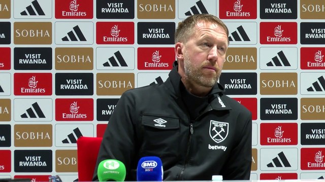 Potter reacts to shocking 0 - 1 victory over Arsenal at the Emirates