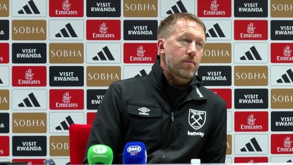 Potter reacts to shocking 0 - 1 victory over Arsenal at the Emirates