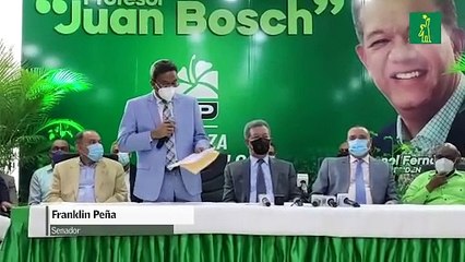 Franklin Peña se juramenta en la Fuerza del Pueblo