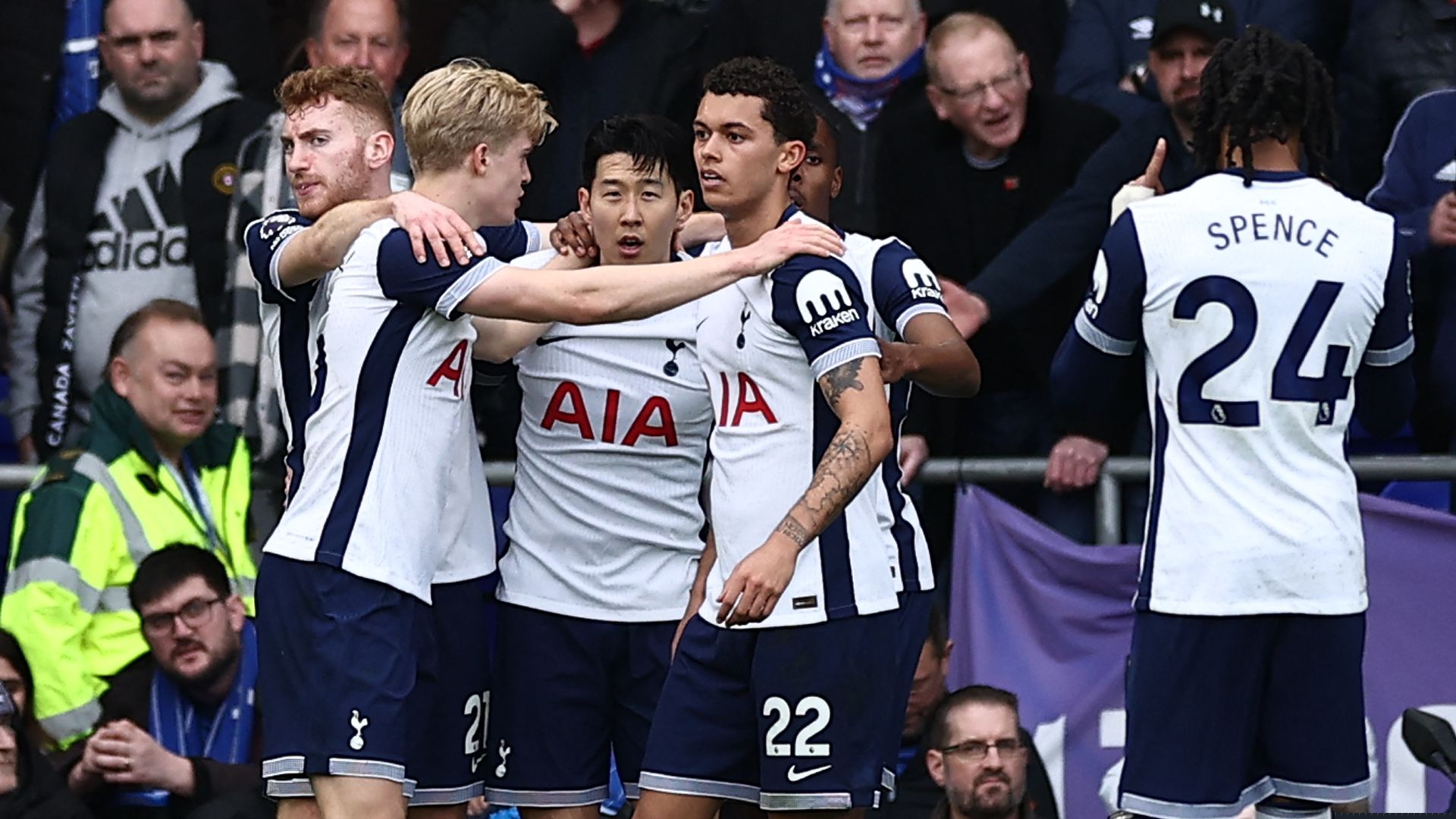 Ipswich Town v Tottenham Hotspur
