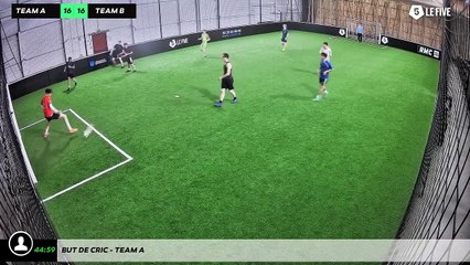 But de Cric - Team A