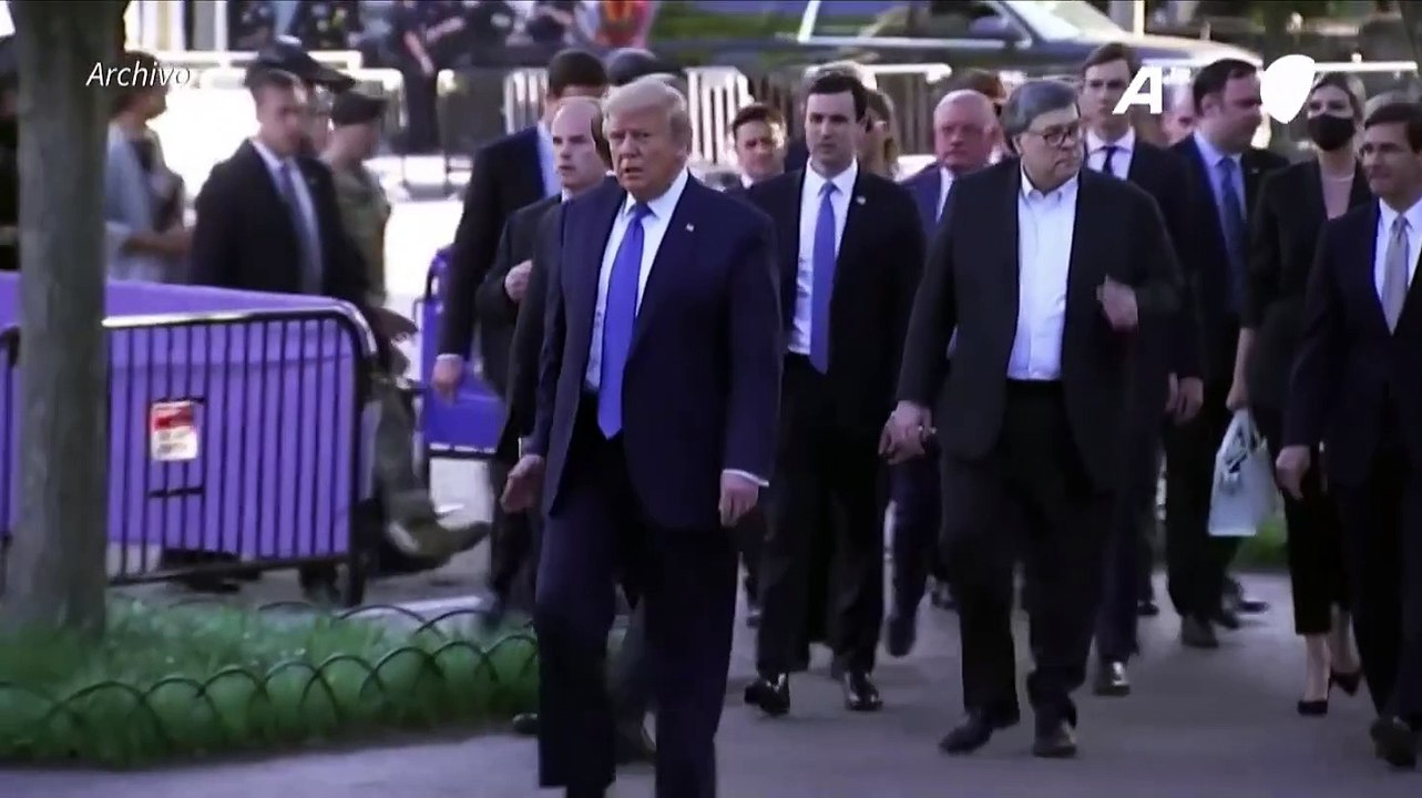 Trump anuncia la salida del gobierno de EEUU del fiscal general Bill Barr