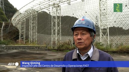 China inaugura en enero de 2021 el mayor radiotelescopio del mundo