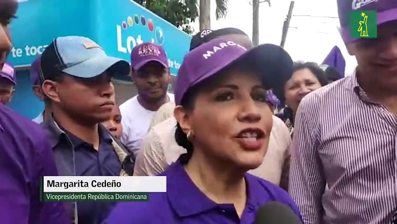 Margarita Cedeño: "Sigo con mi PLD, sigo trabajando para seguir fortaleciendo nuestro partido"