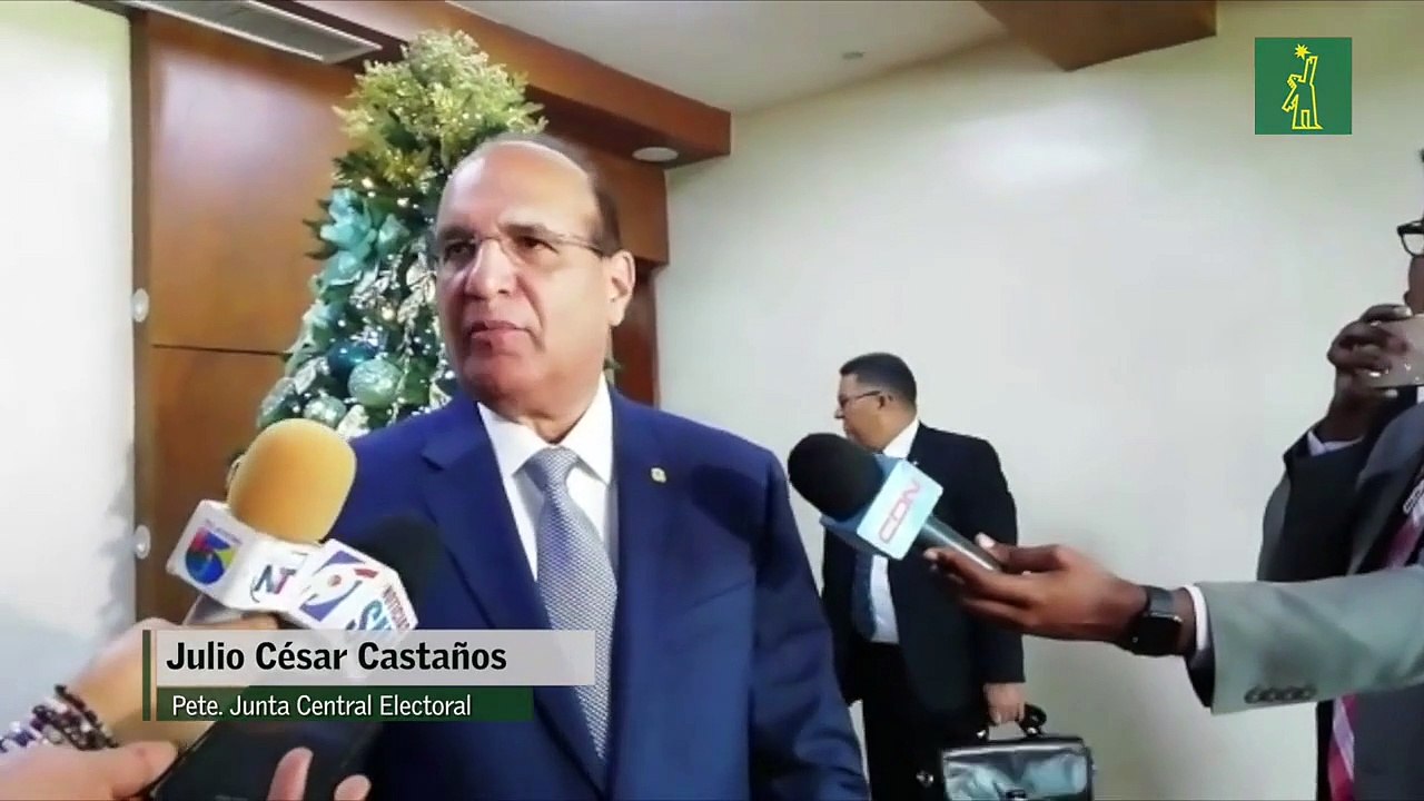 Julio César Castaño Guzmán: "Este es el año de la consolidación del sistema electoral dominicano"