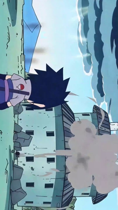 Sasuke vs Naruto and Lee