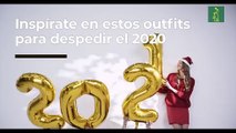 Inspírate en estos outfits para despedir el 2020
