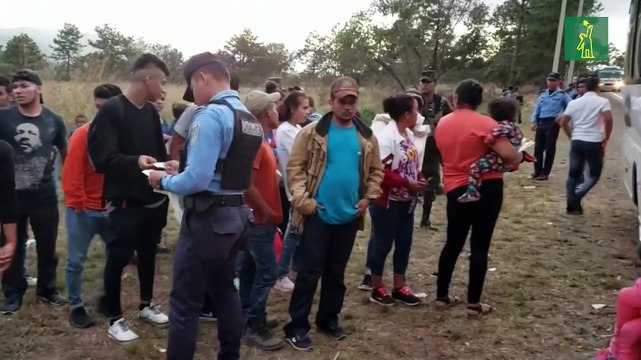 Más 1.000 inmigrantes hondureños cruzan hacia Guatemala rumbo a Estados Unidos