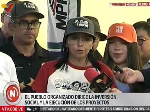 Vicepresidenta Delcy Rodríguez: Estamos profundizando la democracia participativa