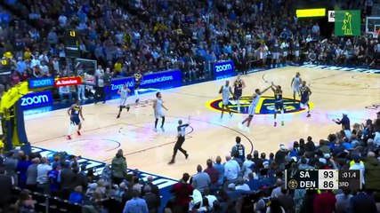 Jamal Murray empujó a Denver para superar a San Antonio