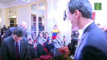 Guaidó pide unidad a diáspora venezolana en París tras reunirse con Macron