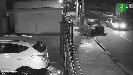 Accidente en la intersección Ml. De Jesus Troncoso con Victor Garrido Puello