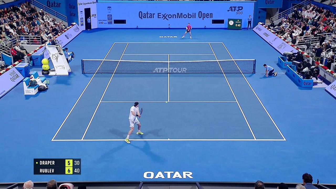 Doha - 17ème titre pour Rublev