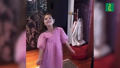 La hija de Cristian Castro bailando merengue