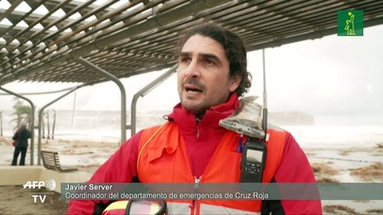 Muertos en España y colegios cerrados por temporal “Gloria”