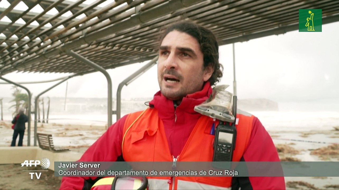 Muertos en España y colegios cerrados por temporal “Gloria”