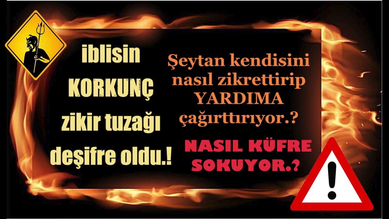 ŞEYTANIN ZİKİRLERİ