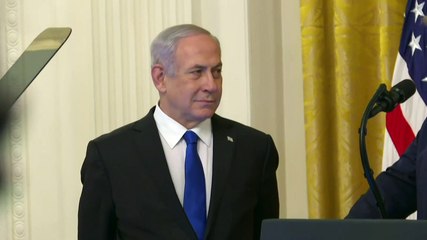 Trump presenta su plan para Medio Oriente como una solución “realista” de dos Estados