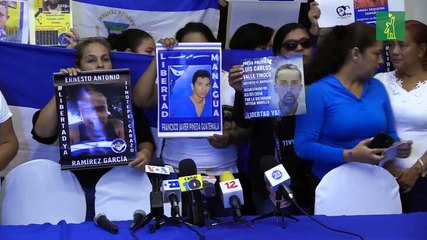Madres de presos políticos piden al Gobierno de Nicaragua libertad para sus hijos