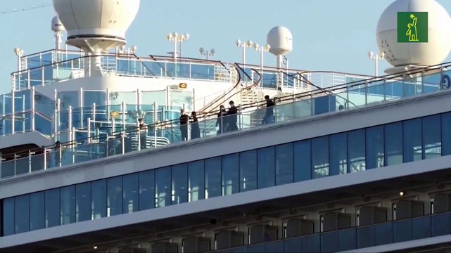 Japón reporta 44 contagios más en crucero y dejará bajar a ciertos negativos
