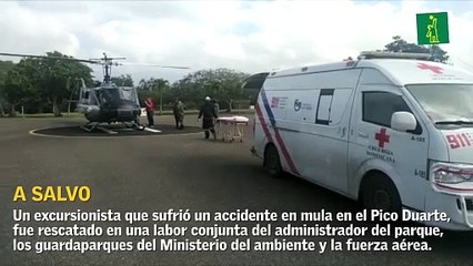 Rescate en el Pico Duarte
