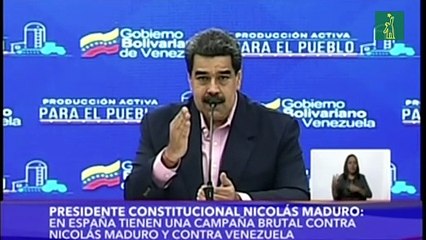 Maduro: Trump conduce a EEUU a "un conflicto de alto nivel contra Venezuela"