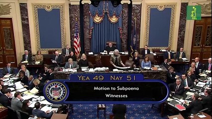 Trump espera ser absuelto el miércoles de su proceso de destitución