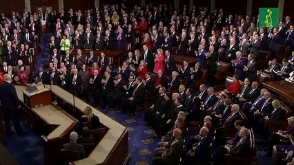 Trump alardea de sus promesas "cumplidas" ante un Congreso dividido