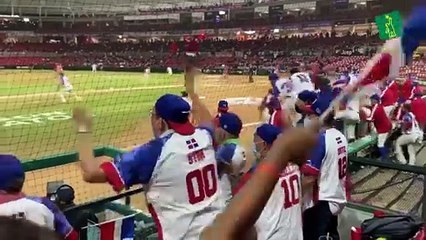 Dominicana celebró su pase a la Gran Final del a Serie del Caribe