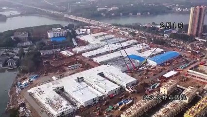 El nuevo hospital contra el coronavirus construido en solo diez días