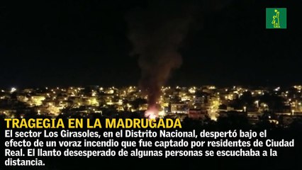 Fuego en la madrugada despertó a vecinos de Los Girasoles y Ciudad Real