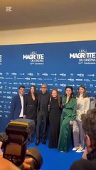 Magritte du cinéma : les images du tapis bleu