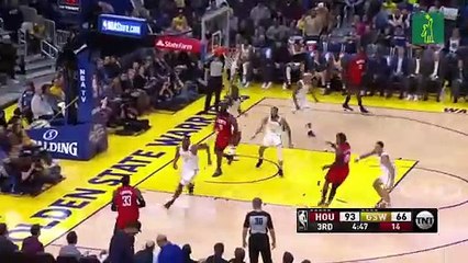 James Harden destacó por los Rockets en triunfo sobre Golden State