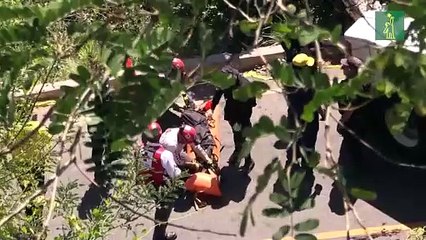 Suben a 7 los muertos por accidente de bus en El Salvador