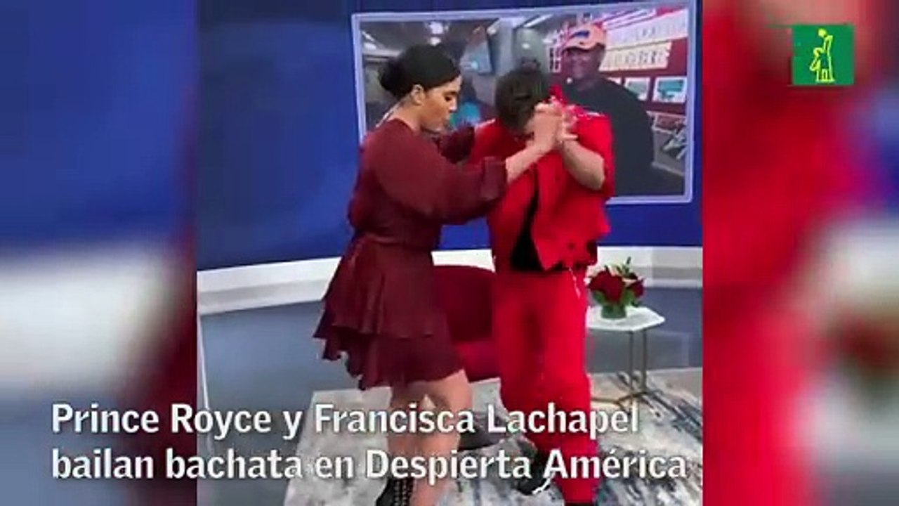 Prince Royce y Francisca Lachapel bailan bachata en Despierta América