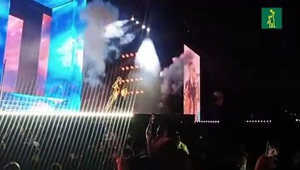 Así transcurrió el concierto de Ozuna este San Valentín en el Estadio Olímpico