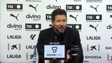 Simeone: "Es penalti como en la Eurocopa, no entiendo nada"