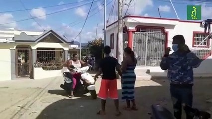 Intervienen barrio en San Francisco de Macorís tras muerte de esposos por meningococcemia
