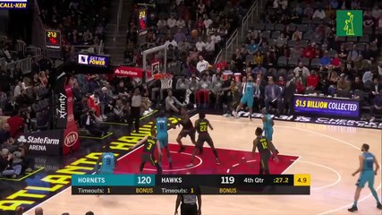 Young suma 31 puntos; Hawks vencen a Hornets en 2 prórrogas