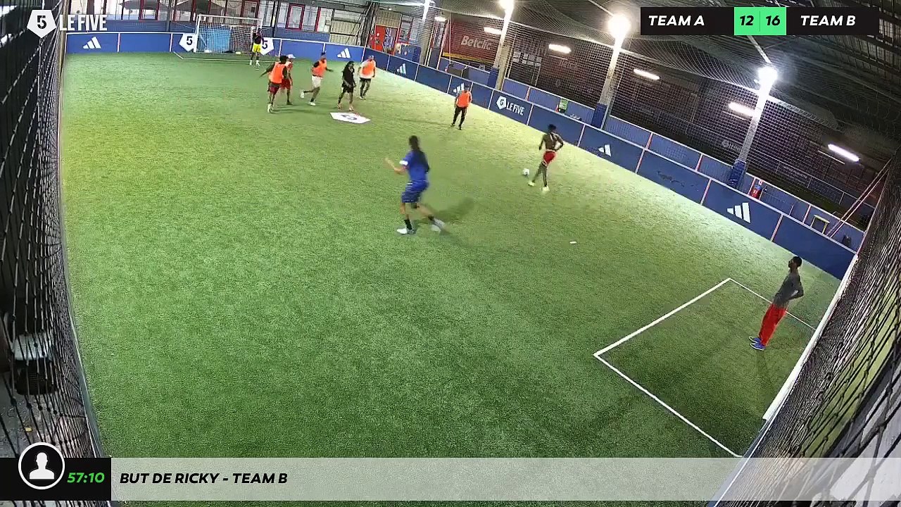 But de Ricky - Team B