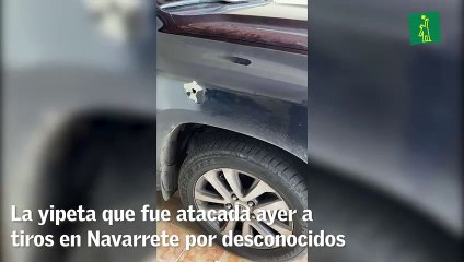 Yipeta que fue atacada ayer a tiros en Navarrete por desconocidos