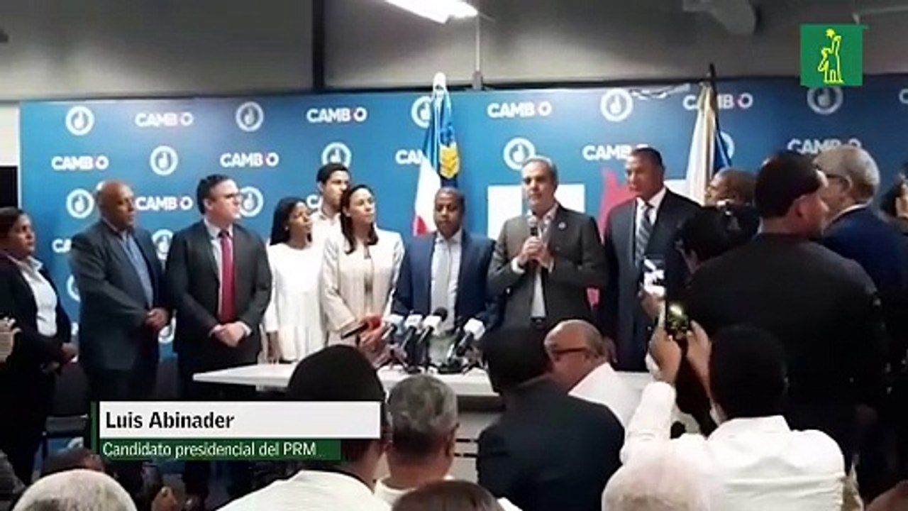 Abinader: Votar "para que el Gobierno no presente excusas de lo que quieren los dominicanos"