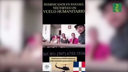 Dominicanos varados en Panamá piden a las autoridades vuelo humanitario