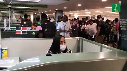 Los aeropuertos en República Dominicana empiezan a sentir el impacto del coronavirus
