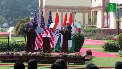 Trump asegura la venta helicópteros y augura un "gran" trato comercial con India