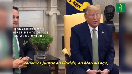 Trump se reunió con portavoz de Bolsonaro pero no le preocupa tener COVID-19
