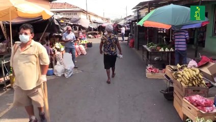 Con un "túnel sanitario" localidad salvadoreña trata de evitar propagación del COVID-19