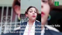 Enfermera del Moscoso Puello denuncia falta de equipos desechables