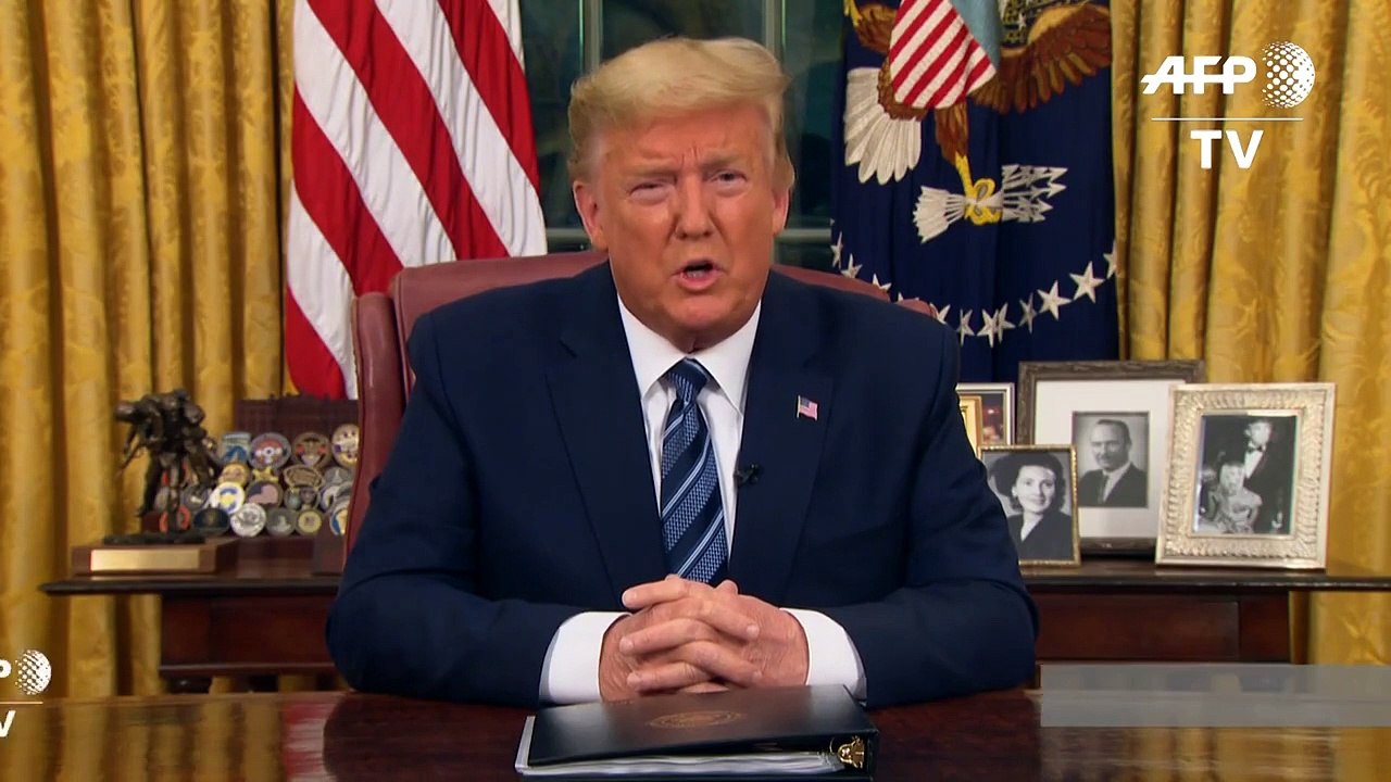 Trump suspende "todos los viajes desde Europa"...