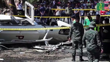 Ocho heridos, entre ellos el jefe de la Policía filipina, en un accidente aéreo